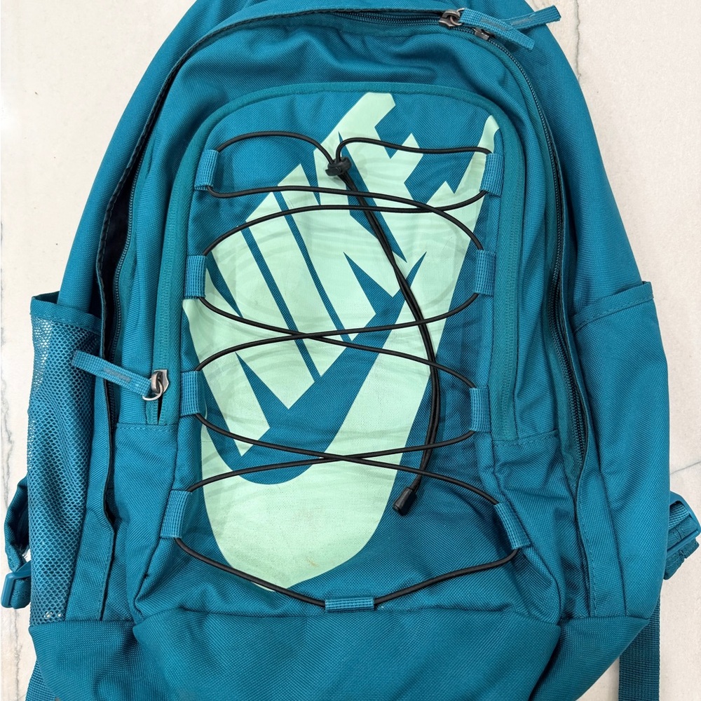 Nike Teal Backpack with Mint Logo